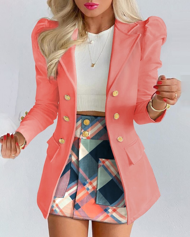 Fashion Solid Color Casual Suits Women’s
