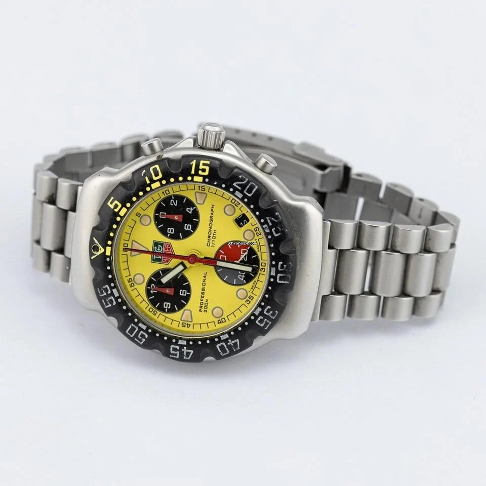 NEW 18MM STAINLESS BRACELET SOLID LINKS TAG HEUER F1 CHRONO CA1210-1215 WATCH