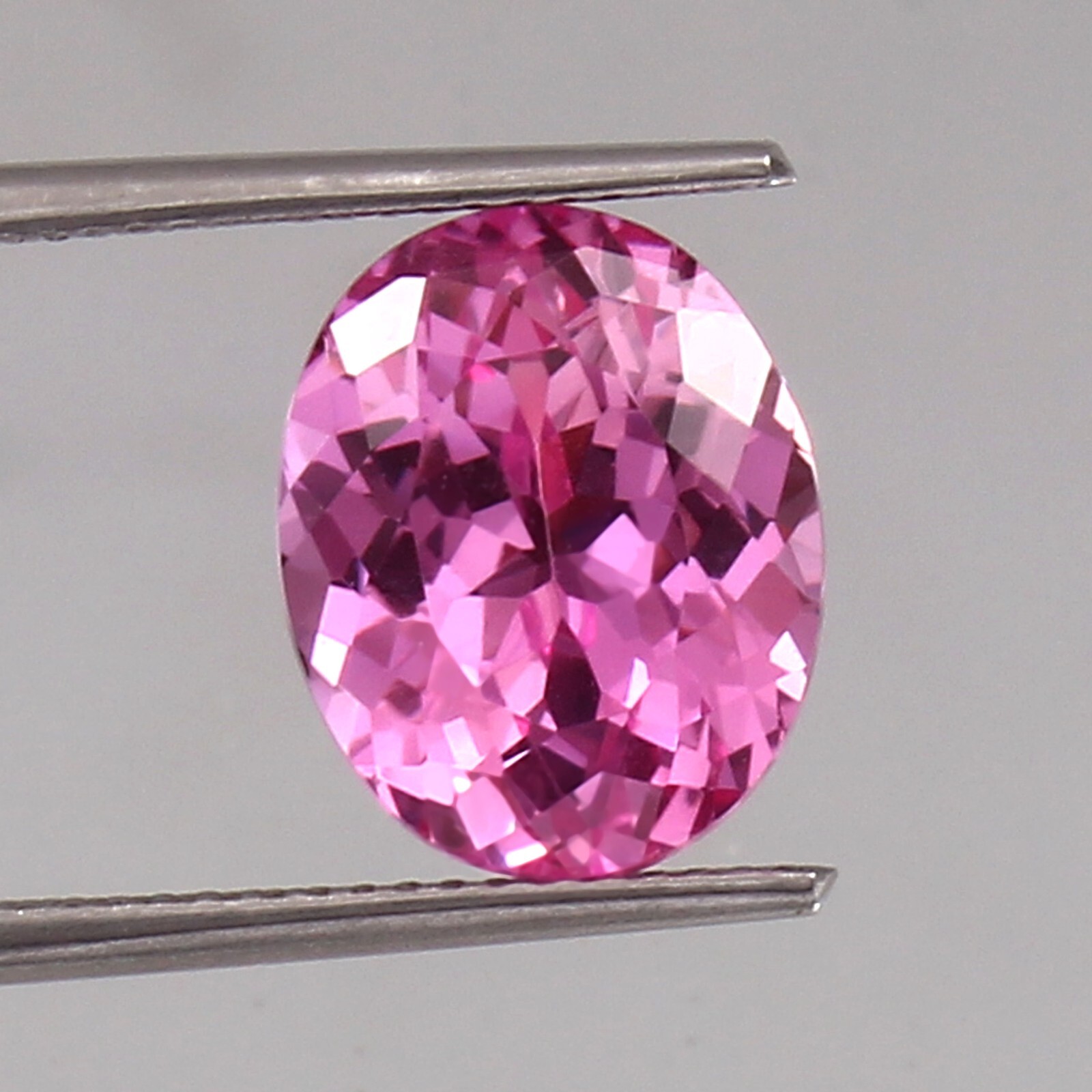 AAA Grade Natural Flawless Pink Ceylon Sapphire Oval Cut Loose Gemstone 12×10 mm