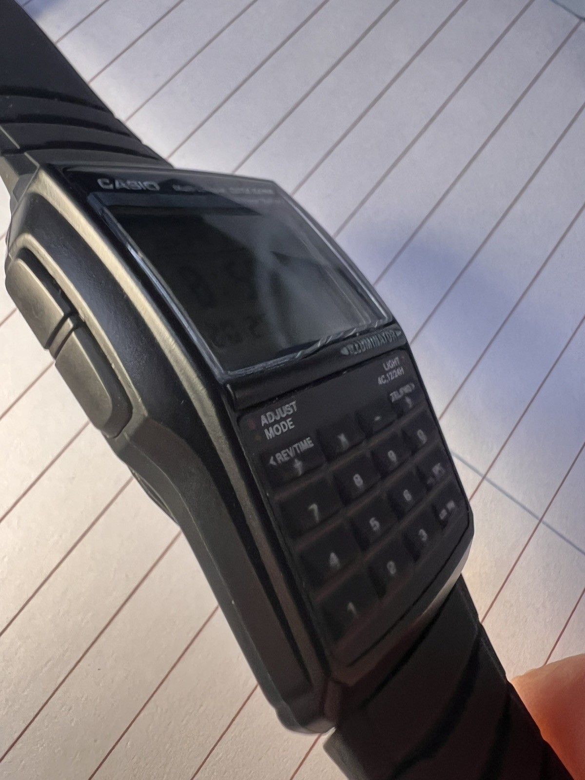 Casio Data Bank DBC-32 (2888) Calculator Digital Retro Men’s Watch Excellent