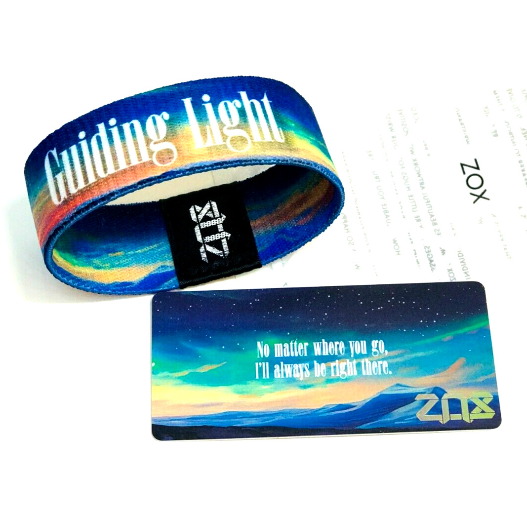ZOX *GUIDING LIGHT* Silver Strap NIP band w/Card You Choose Size NIP POLAR BEARS
