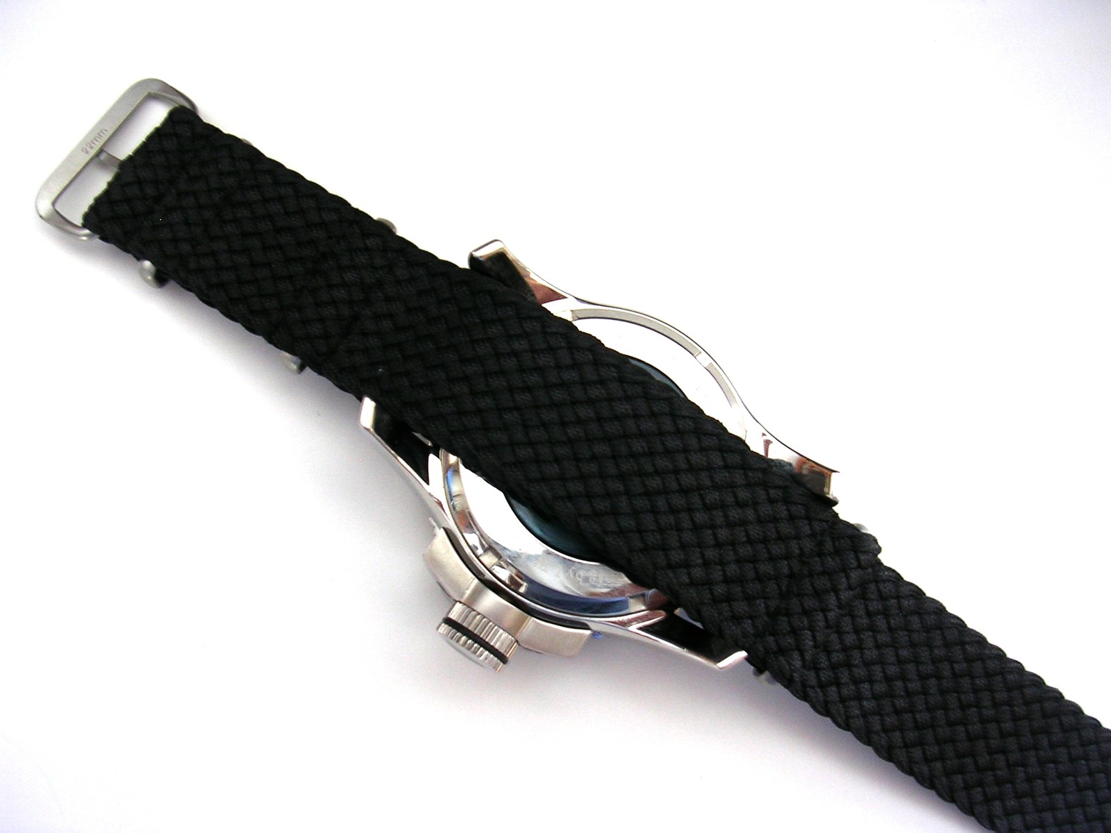 Perlon NATO G10 ® Braided Woven Heavy Nylon watch band strap IW SUISSE 18-20-22m
