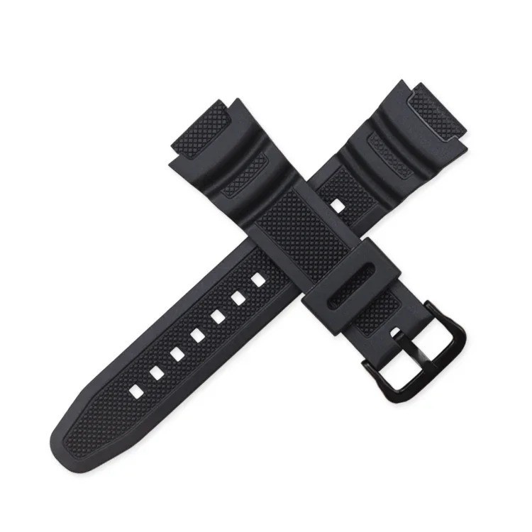 18mm Rubber Watch Band Strap for Casio AE1200 AE1300 AE1000 W219