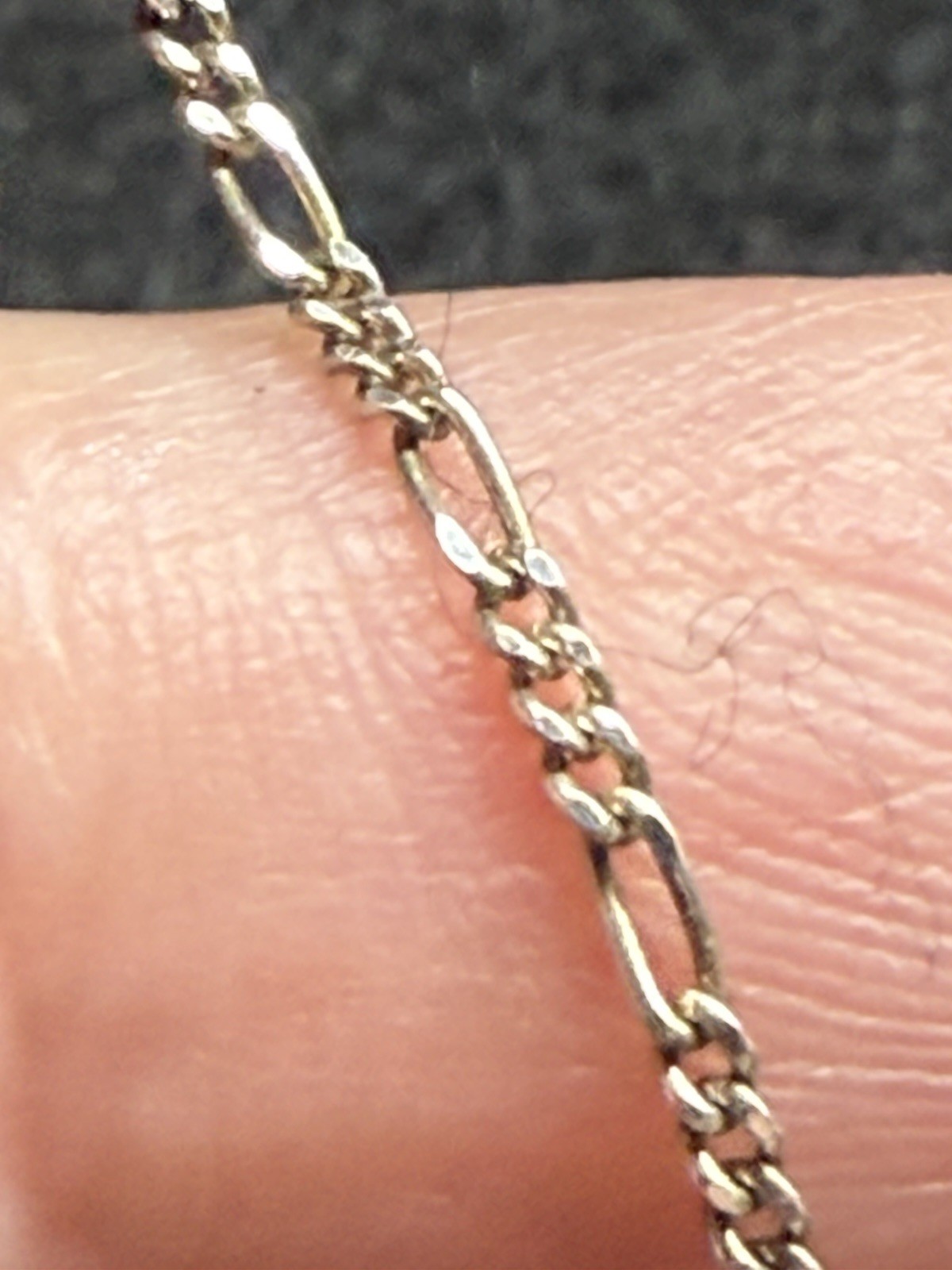 925 Sterling Silver Chain Necklace 2 Grams. 18” Long
