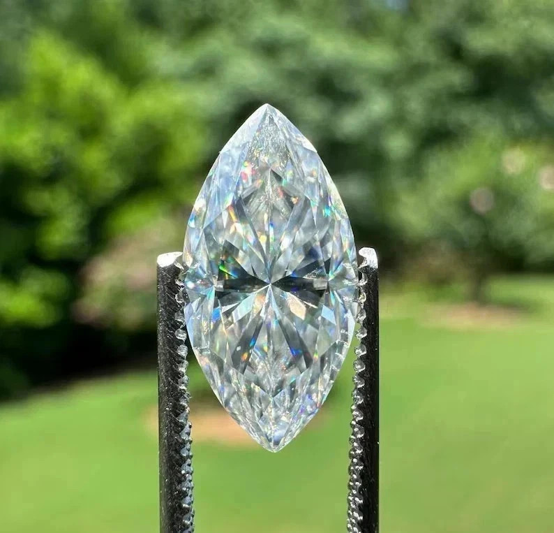 2.00 Cts MARQUISE Cut Certified Lab Grown CVD Diamond D Color VVS1 Clarity