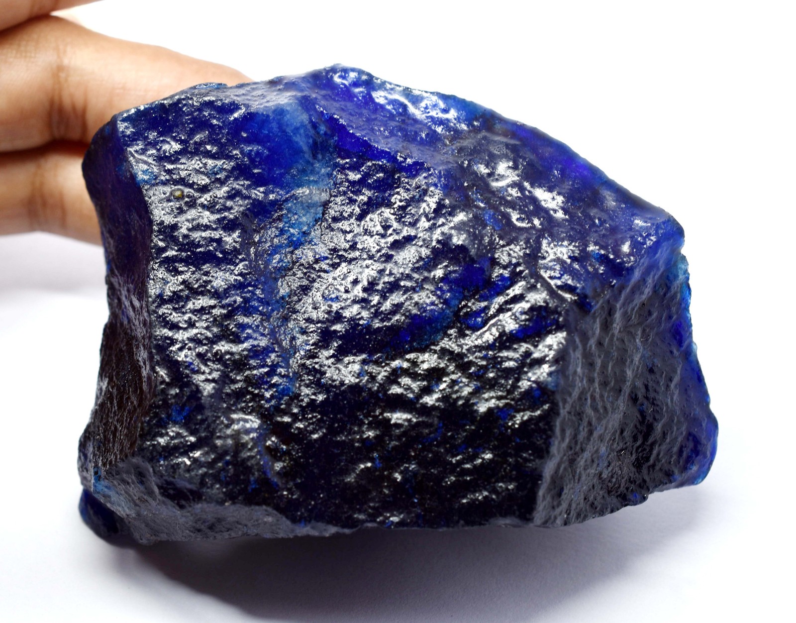 A++ CERTIFIED Natural Blue Tanzanite Uncut Raw Rough 157 Ct Loose Gemstone