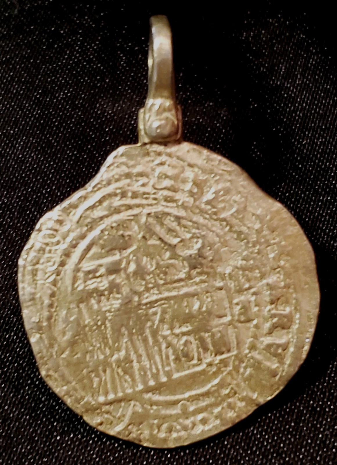 NUESTRA SENORA de ATOCHA Authentic Sunken Treasure Coin Pendant, Authenticated