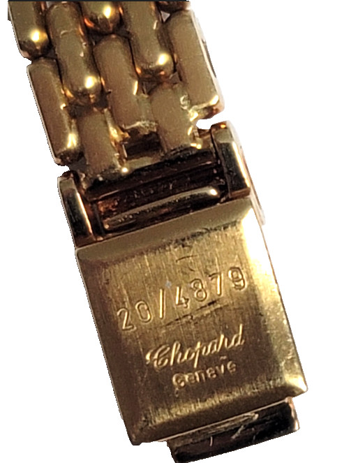 Chopard Happy Diamonds 18K Yellow Gold Ladies Watch + Set Stick + Boxes + 1 Link