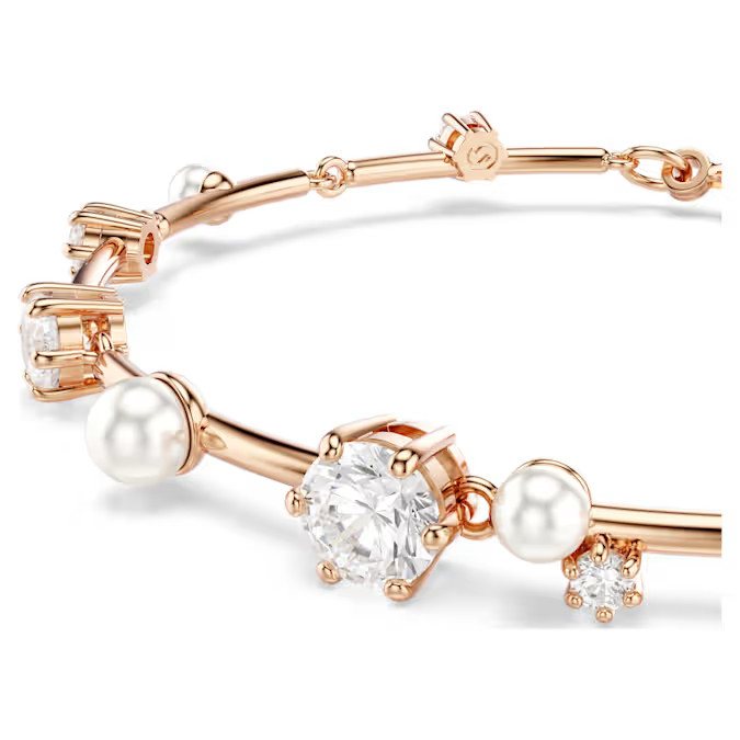 Swarovski Constella Bracelet Mixed cut， rhodium plated