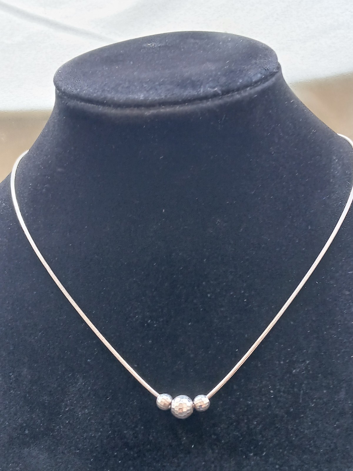 sterling silver necklace chain 16″