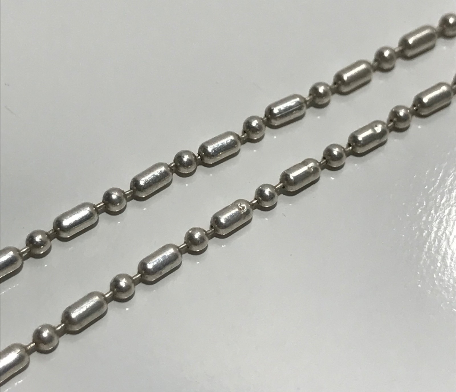David Yurman Sterling Silver Chevron Cross Pendant & Chain 18”