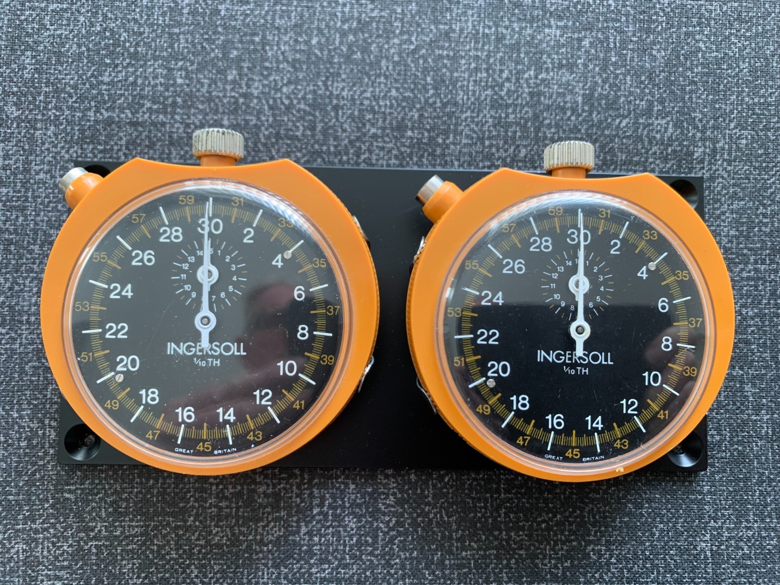 Smiths Ingersoll (Sand) Serviced ABS Rally Sport Timer Serviced