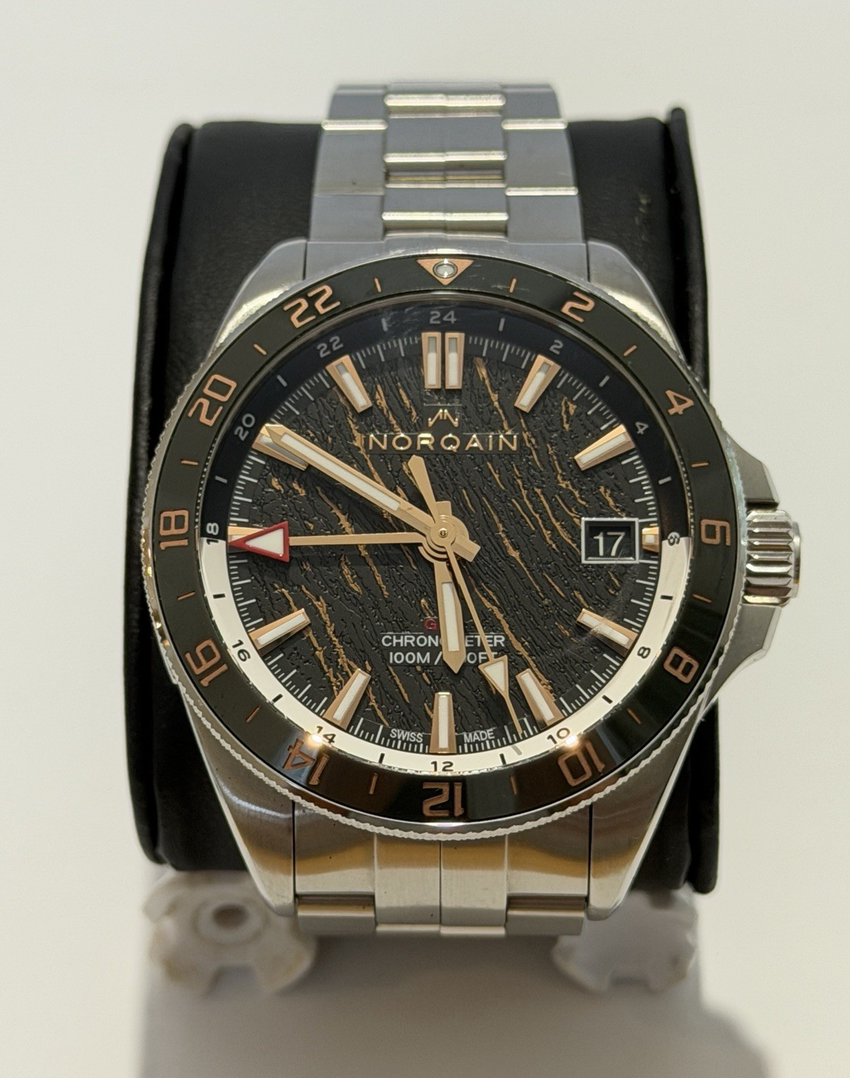 NORQAIN Adventure Neverest GMT Glacier 41mm