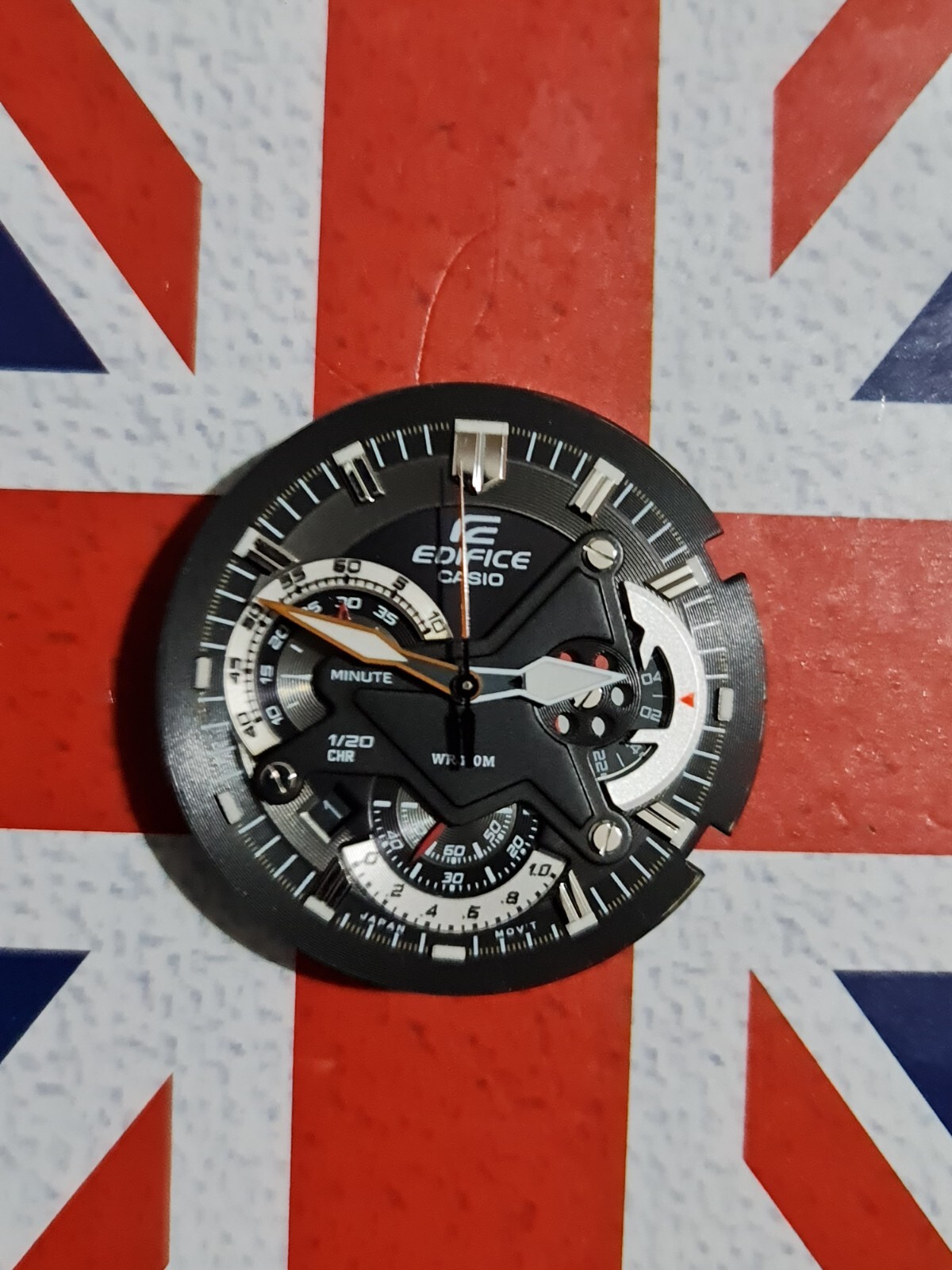 Casio Edifice EF-550 Movement Only In Working Order See Description And Photos.