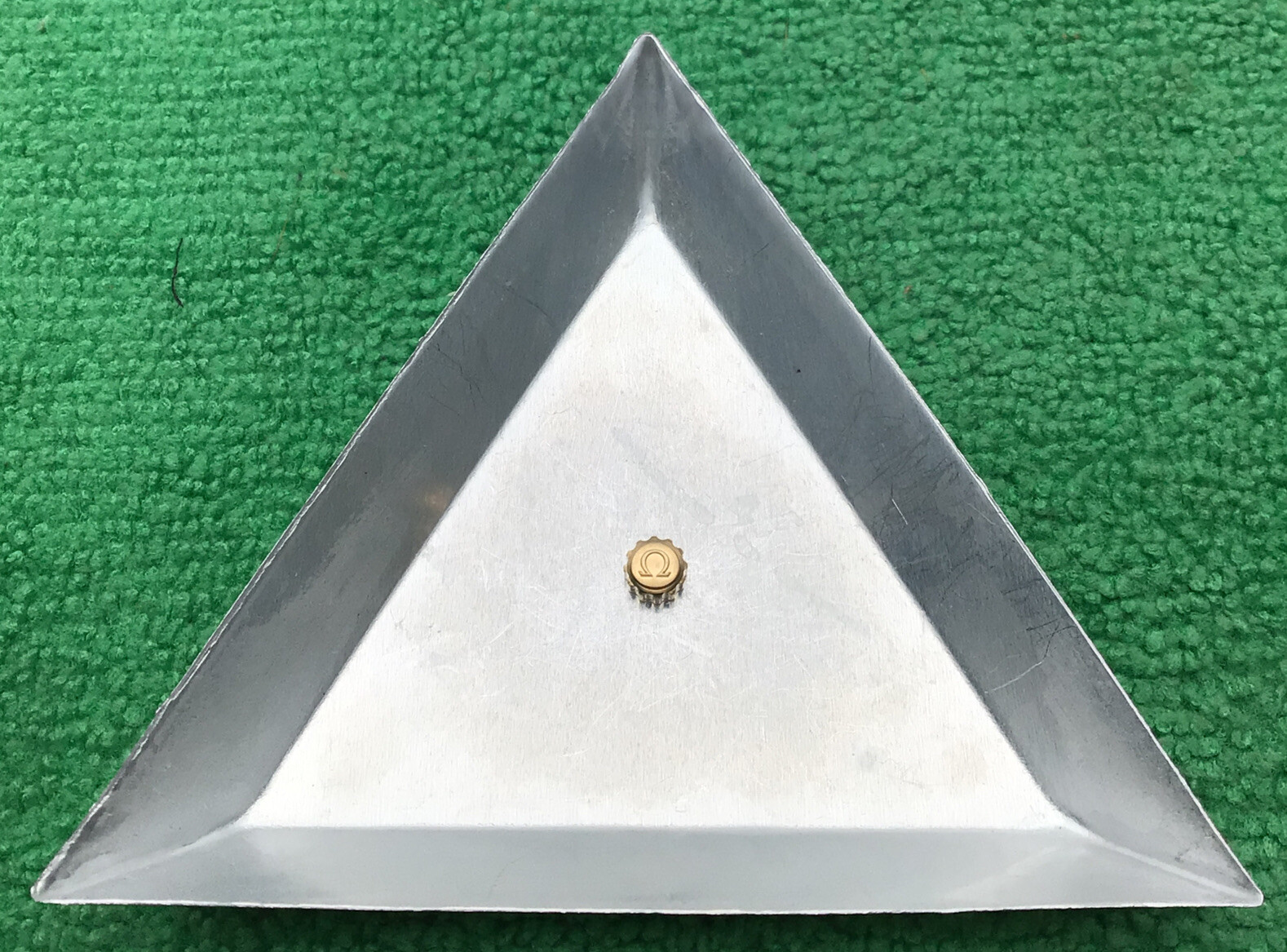 Genuine Omega Crown 43041 Gold No Stem NOS
