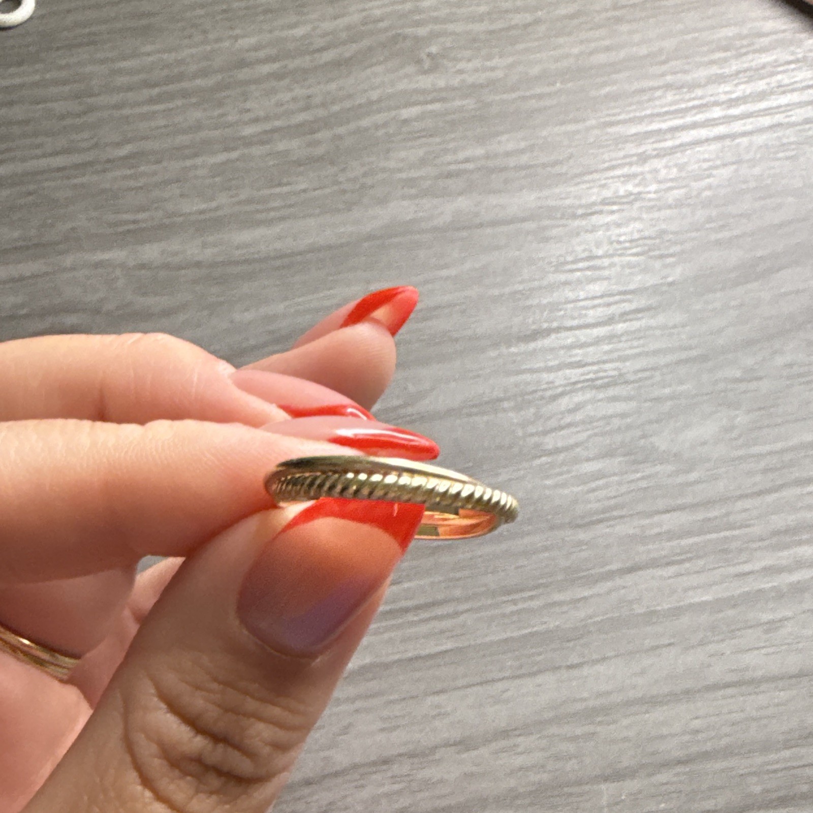 Mejuri duo ring 14k gold Size 10