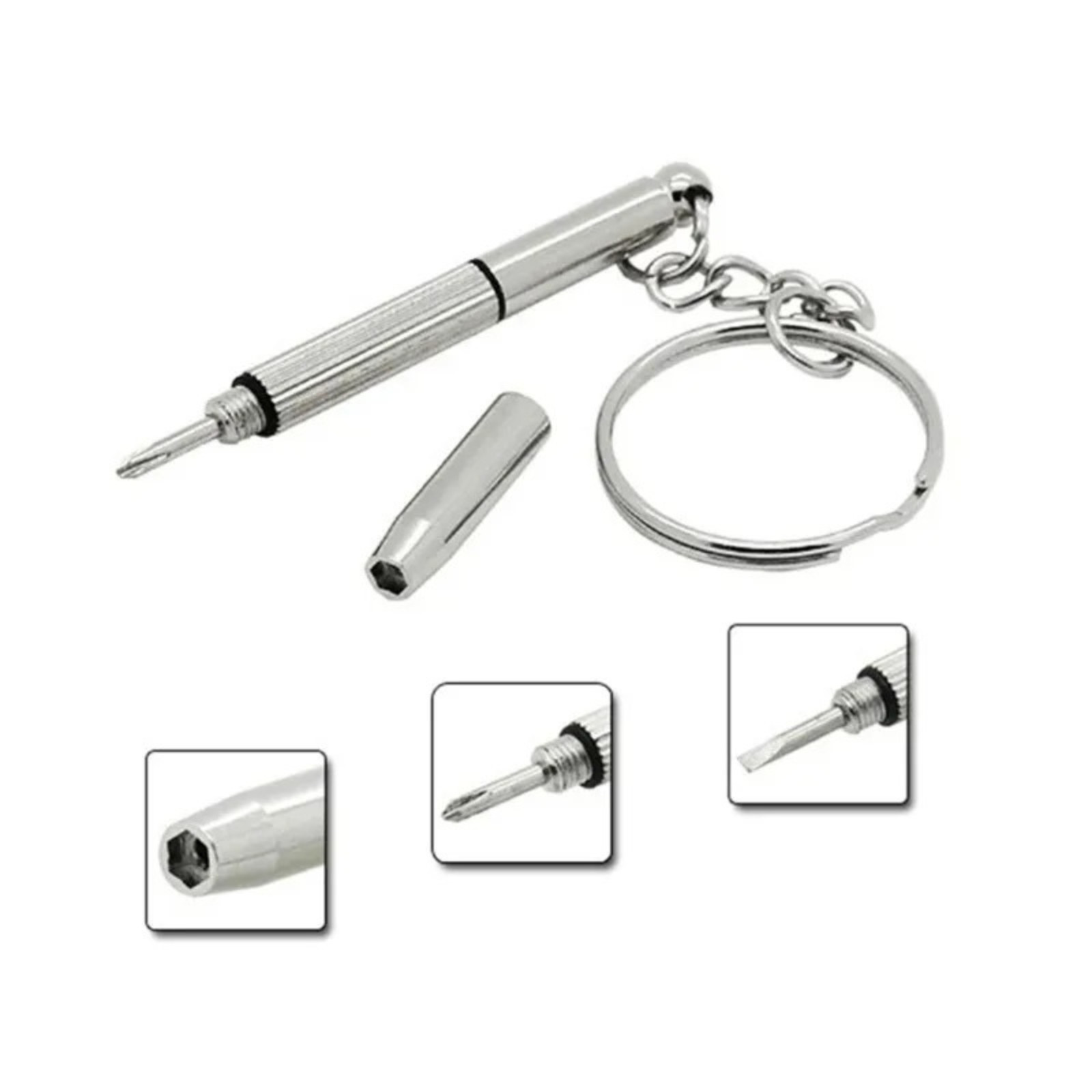 4 Pcs 3 in 1 Eyeglass Screwdriver Set🔧Precision Repair Kit for Glasses, Watch