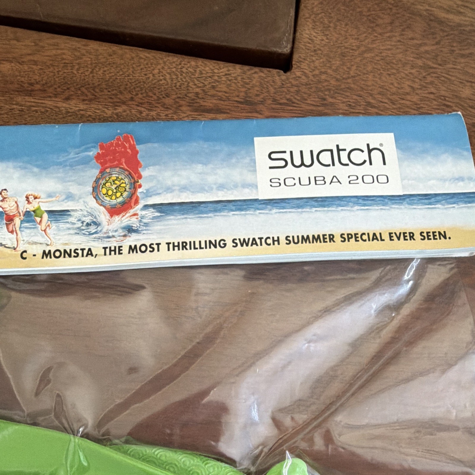 1995 Swatch Watch Scuba C-monsta SDZ101 by Jim Smith-Unworn.New