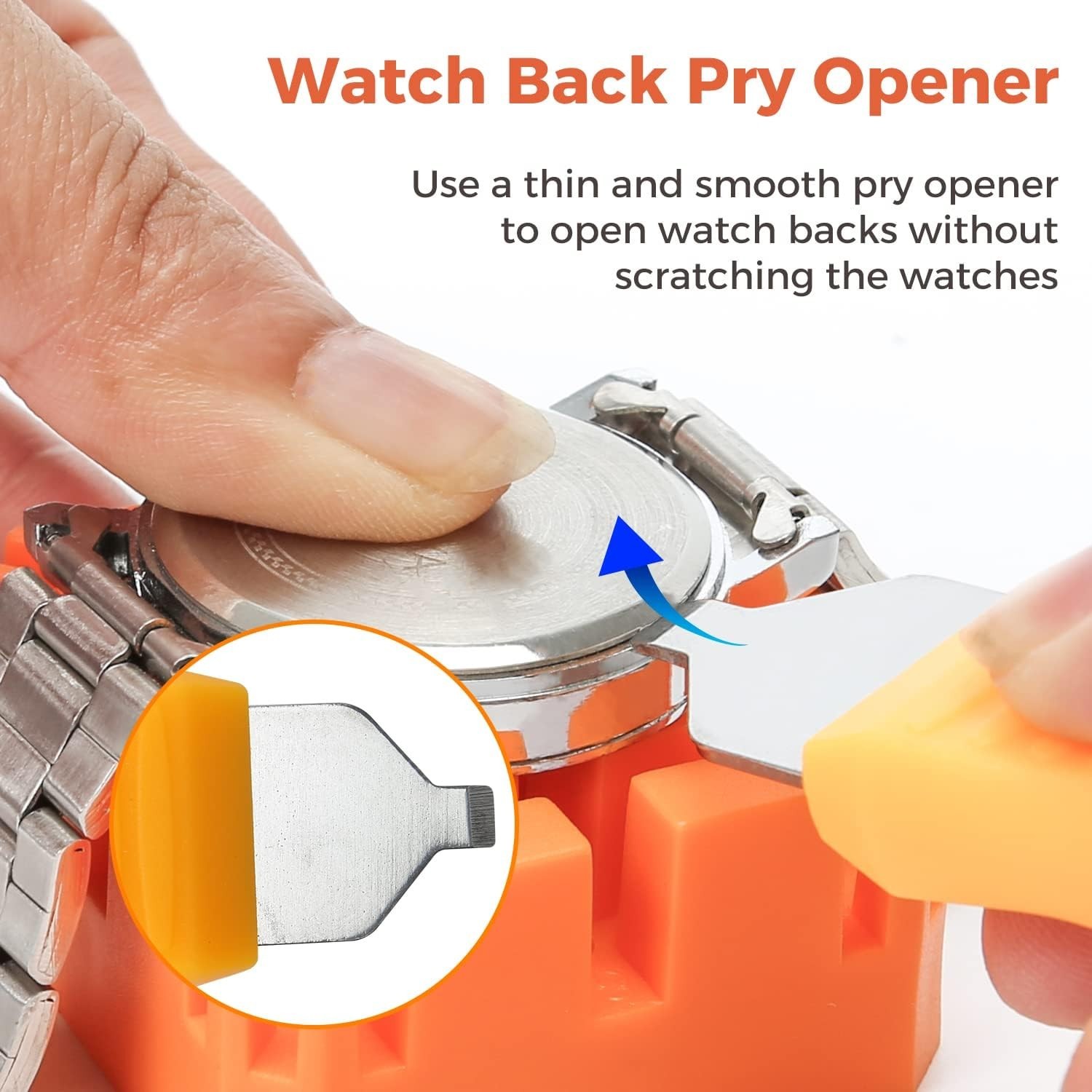 Luxury Watch Repair Tool Set – Battery Change & Strap Adjustment for Enthusiasts