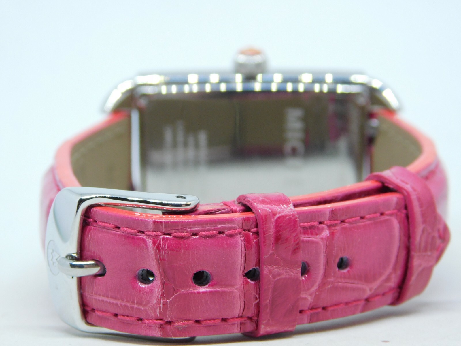 Michele Milou Park MW15C00A0025 Genuine Leather Quartz Analog Women’s Watch