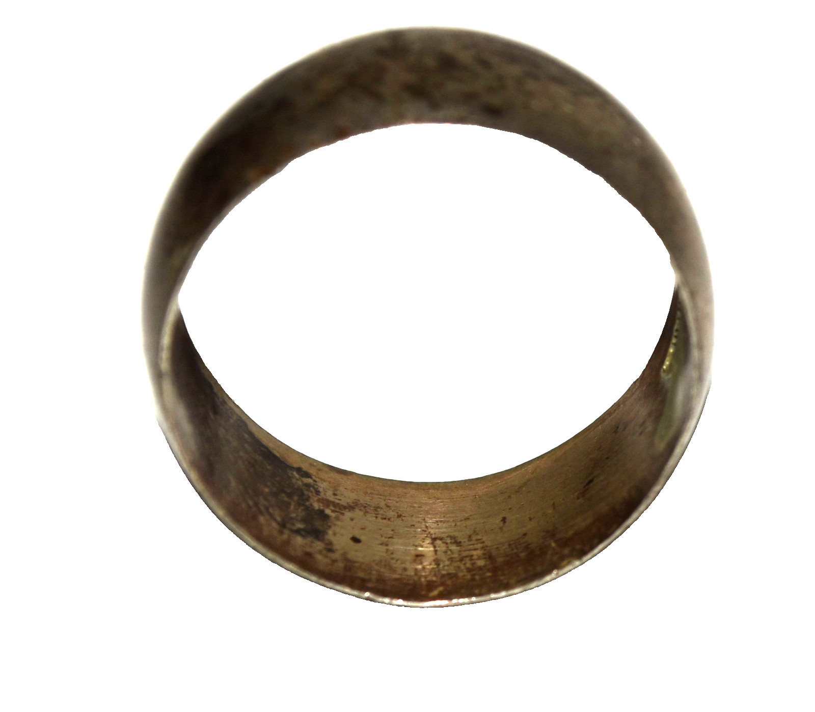 Vintage Signed J with an Arrow Plain Sterling Silver Band Ring 5.3 Gram Size 8.5