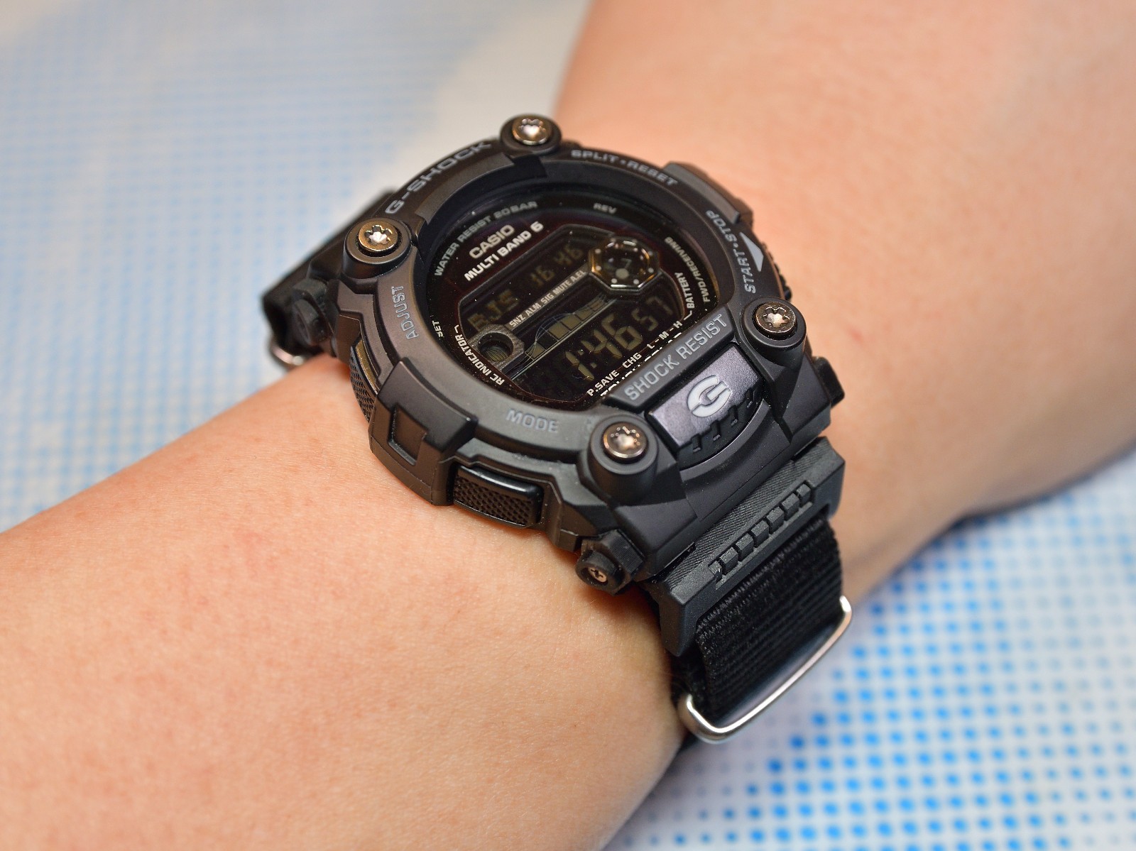 Tough resin watch adapter compatible with Casio G-SHOCK GW7900