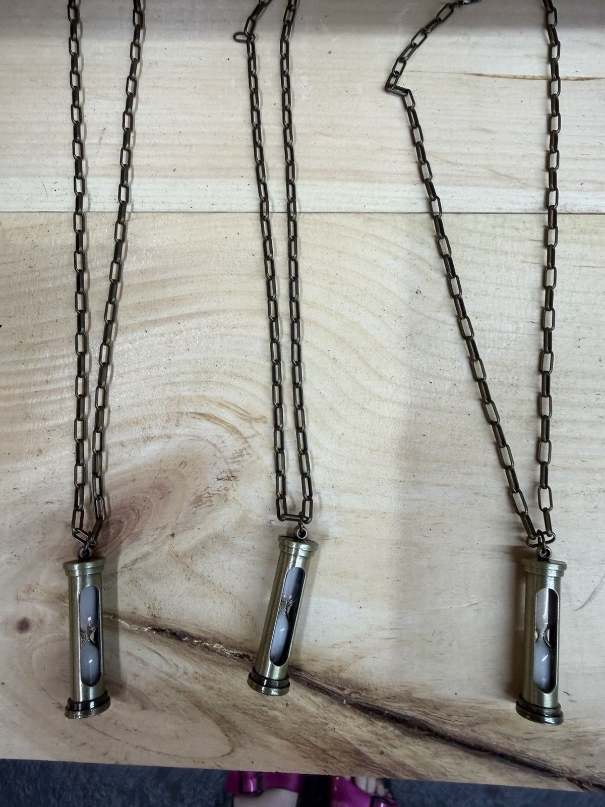 6 pack 18” Brass Link Chain Necklaces with Lobster Clasp