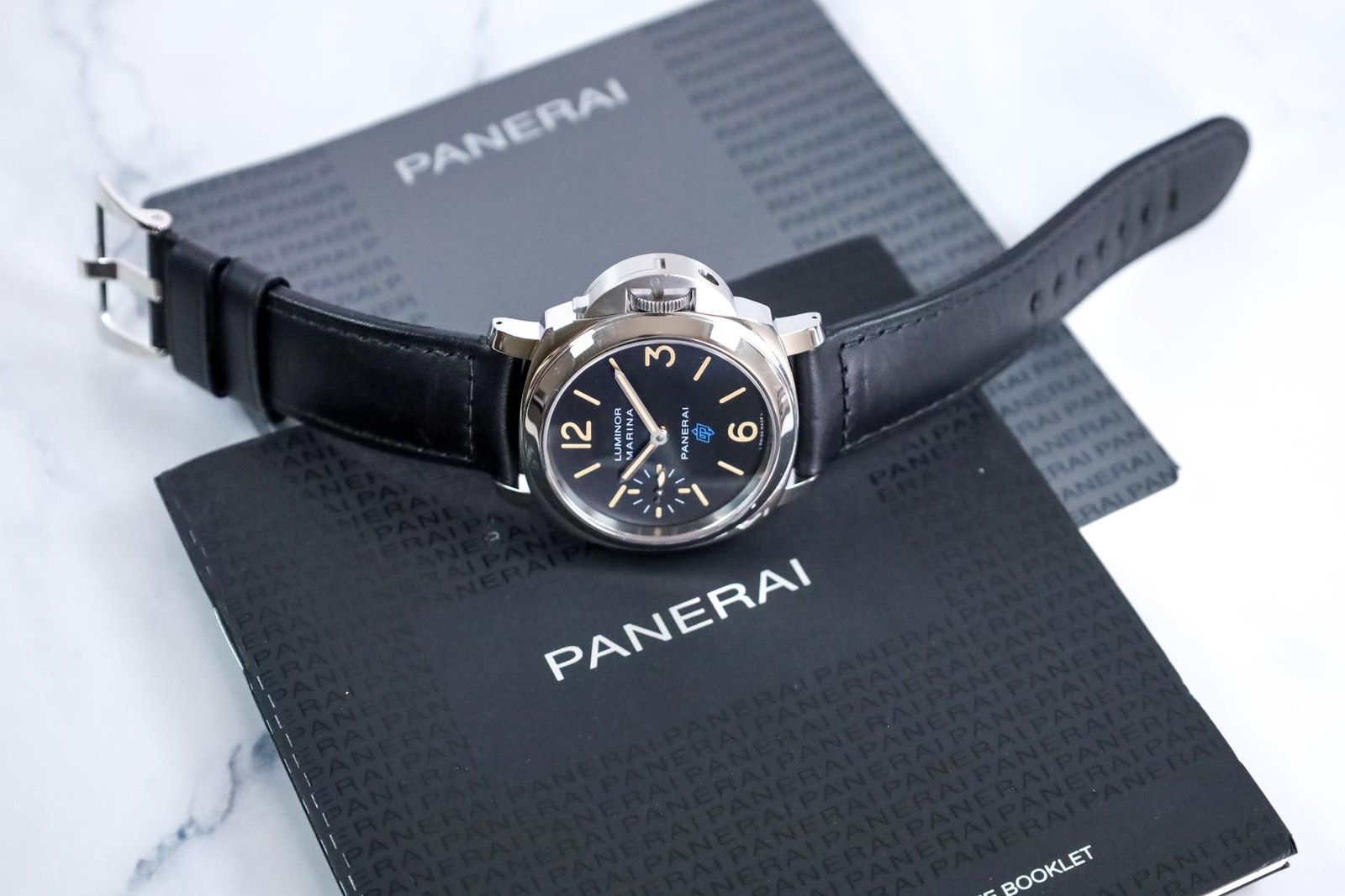 Panerai Luminor Marina Logo Acciaio – 44mm With Warranty Papers