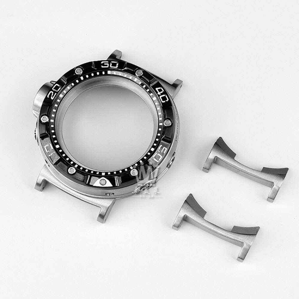 Brushed Steel Adapters+Metal Watch Band For Citizen ProMaster BN2020 BN2029-01E