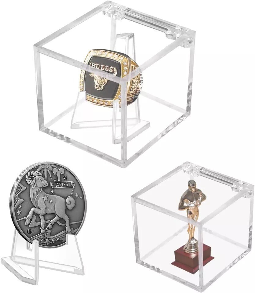 Championship Ring Display Case Clear Acrylic Championship Ring Holder Box A…