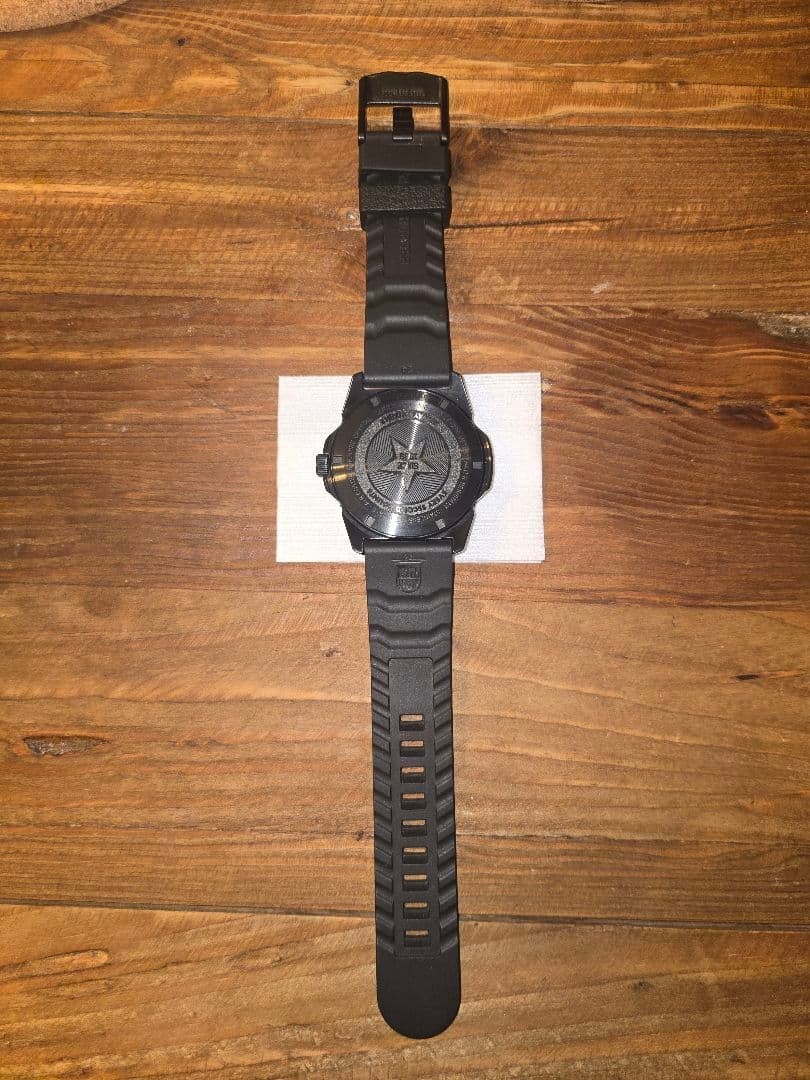 LUMINOX Ref.3121 Blackout Pacific Diver 3120 Quartz 44mm Black SS