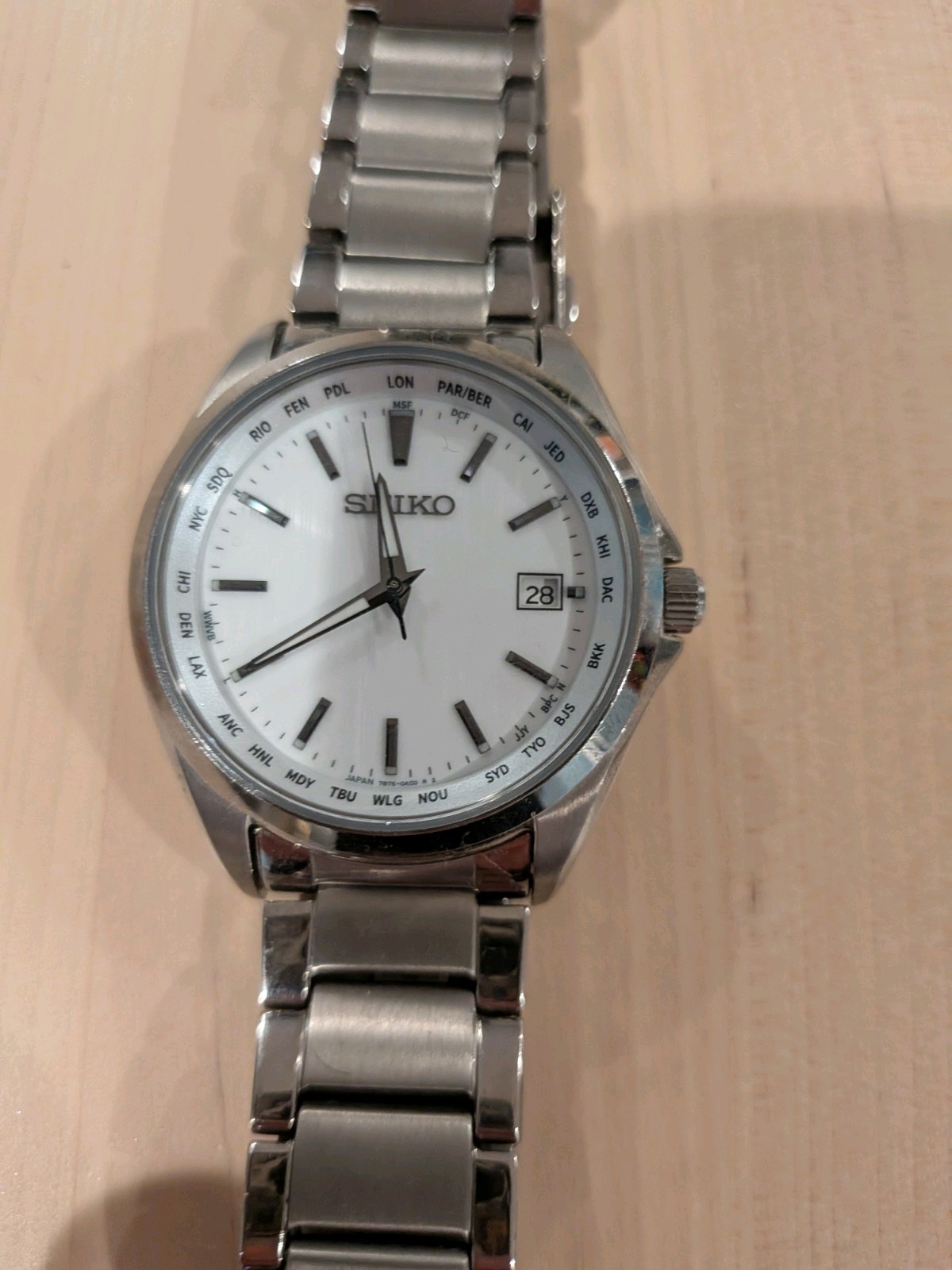 Seiko Selection SBTM287 7B75-0AA0 Solar Atomic Radio JDM USA Seller