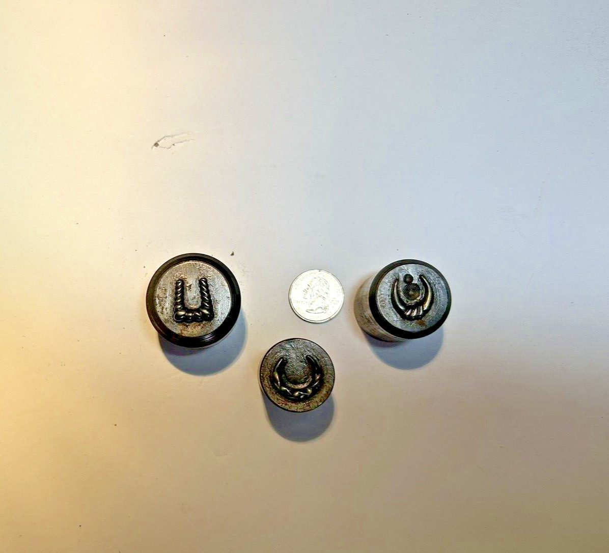 3 Solid Hardened Steel Jewelry HobS HUB HOOP EARRING Model Stamping j