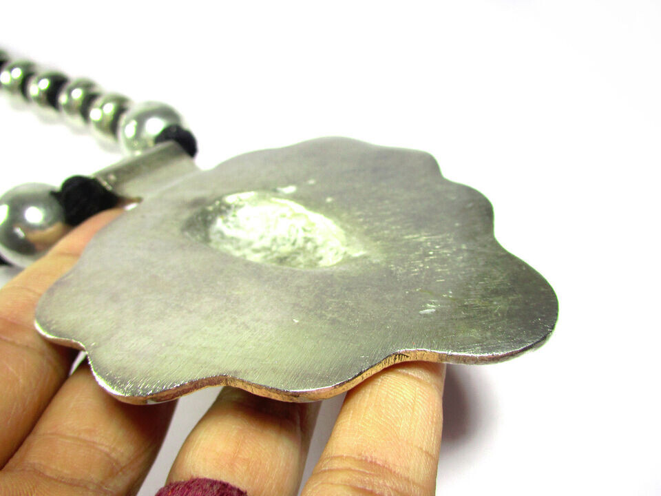 N7707 Handmade Ganesh Elephant Pendant Necklace Spiritual Hindu Yoga Gift Nepal