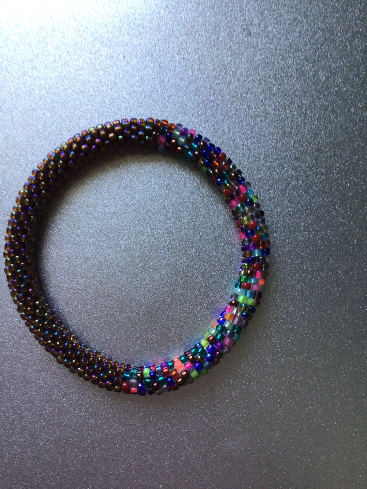 UNIQUE MULTICOLOR COMBINATION, 7″ ROLL ON SASHKA BRACELETS, 12 PCS