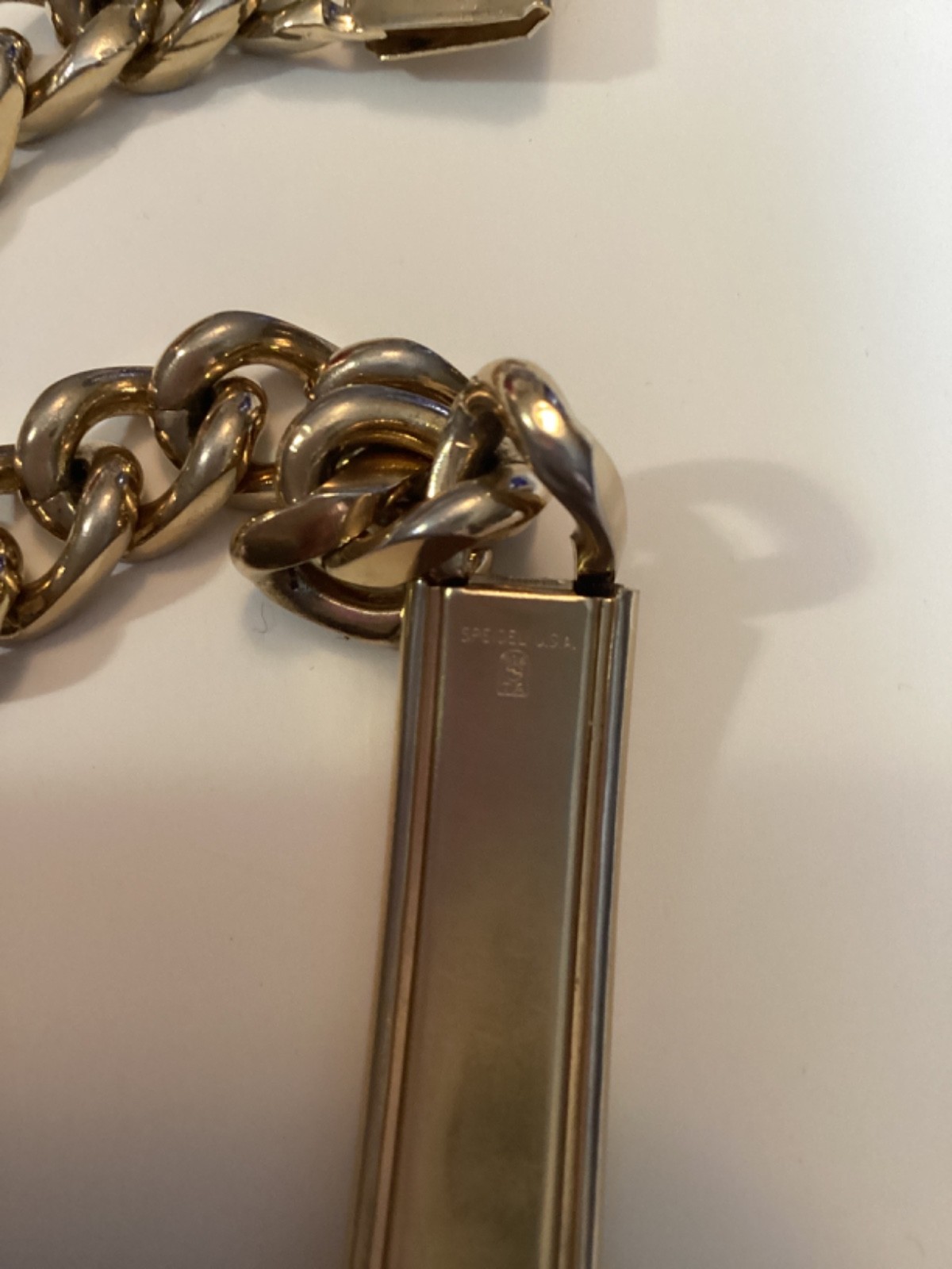 Vintage Speidel USA ID Bracelet Randy 7”