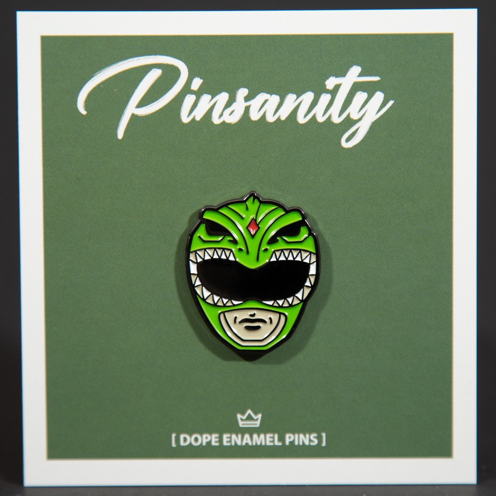 Green Ranger Pin – Fast shipping from USA – Power Rangers