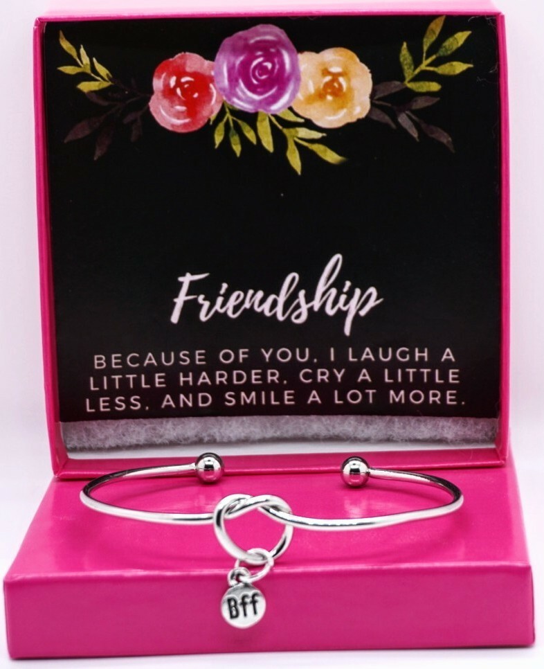 Best Friend Gift Birthday Christmas Friendship Bracelet BFF Charm Bracelet Gift