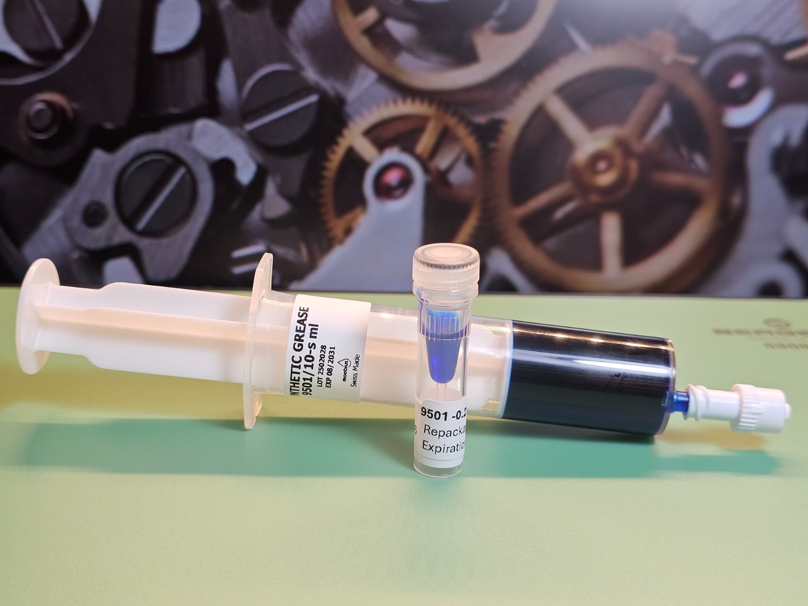 Moebius Watch Oils Kit | Repackaged Oils 0.2ml 9010, 1300, 9415, 9501, 8200