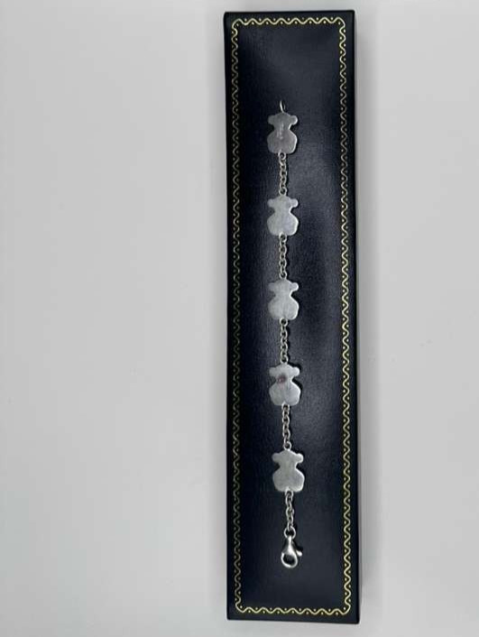 TOUS – Authentic Silver and Enamel Tous Bracelet