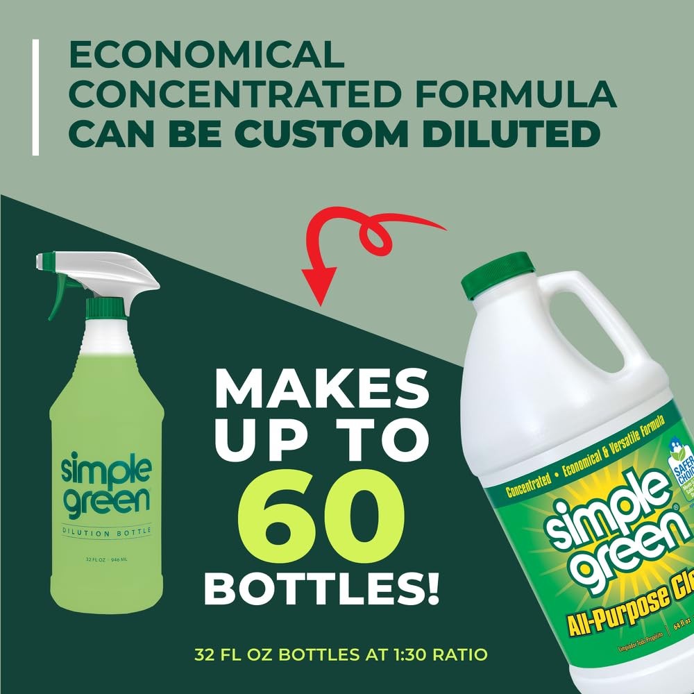 Simple Green All Purpose Cleaner Concentrate 64 64 Fl Oz (Pack of 1),