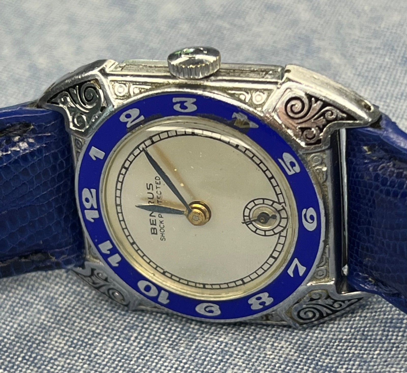 Benrus 1929 “Airman” Art Deco Pilot’s Watch