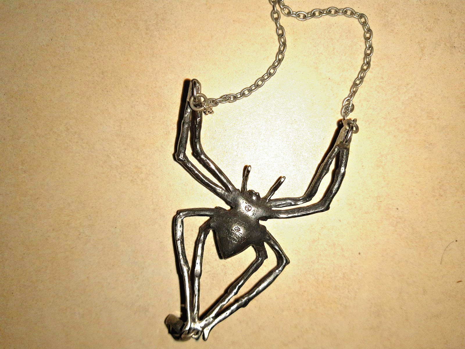 Vintage Alchemy Venom Spider Necklace