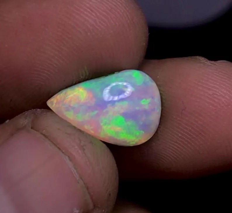 14.5x10x5.5 mm Natural Welo Ethiopian Opal Cabochon Loose GemstoneNS-183