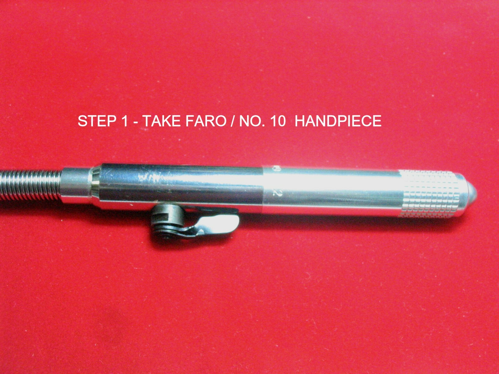 Channel Setting Adapter Kit Setters helper w 5 collet Faro Handpiece Foredom #10