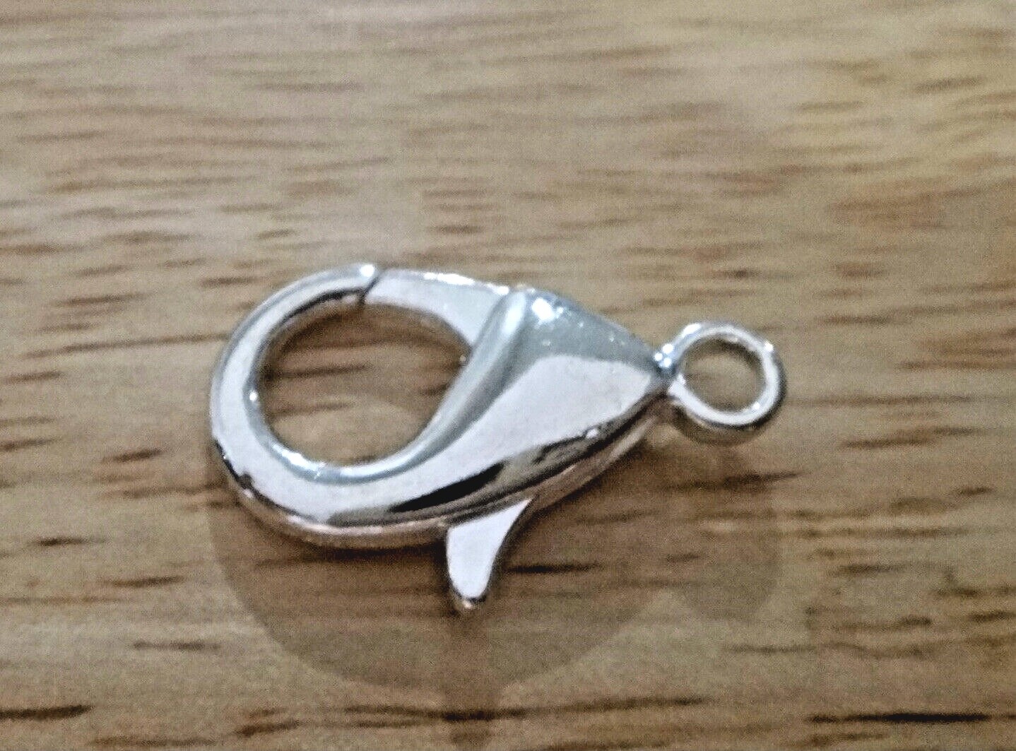 XLarge Silver 12x23mm Round Trigger Balloon Lobster Clasp to fix jewelry