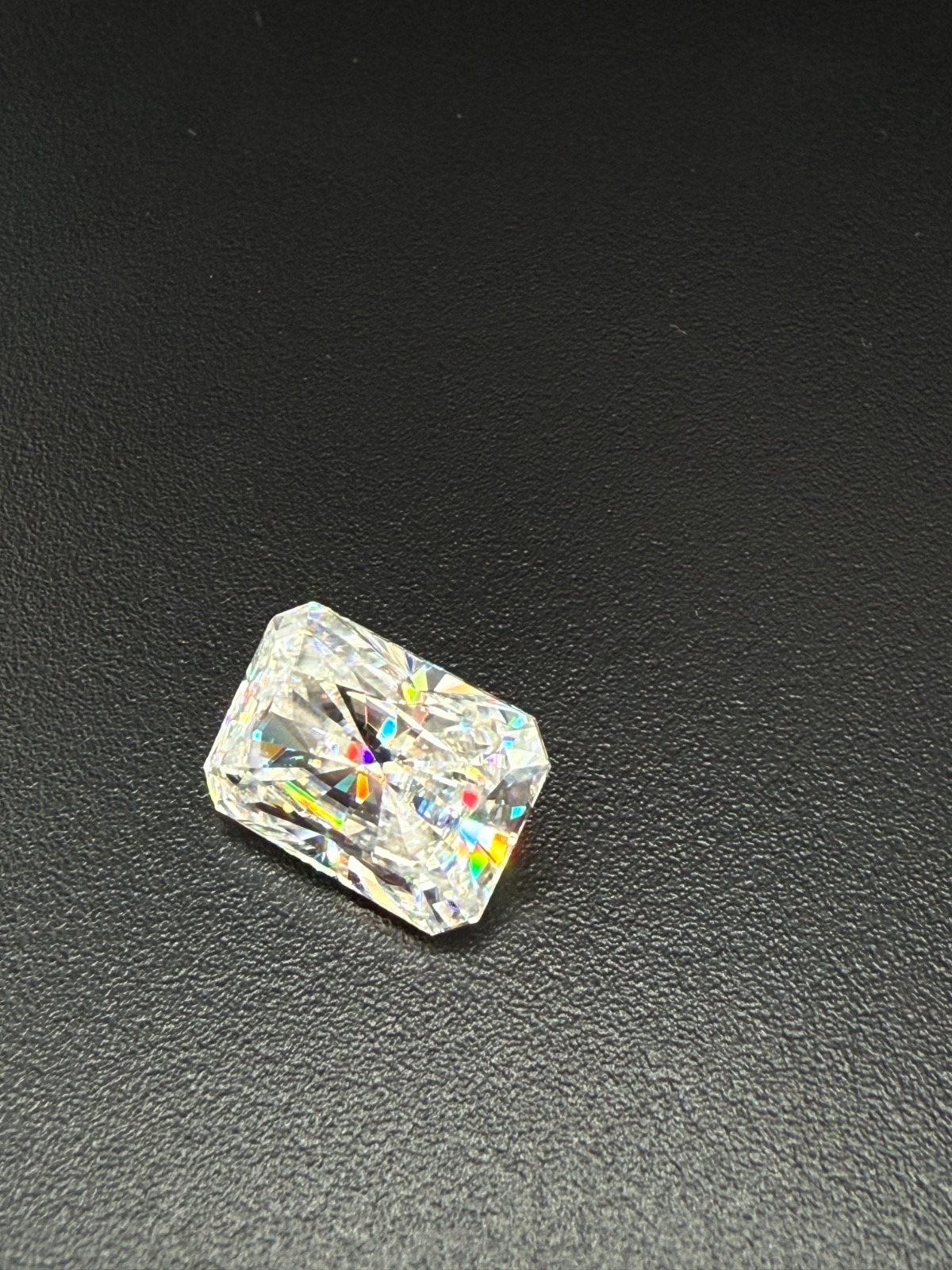 GRA Certified Radiant Cut VVS1 Moissanite .4 – 10 ct USA Seller Fast Free Ship!!