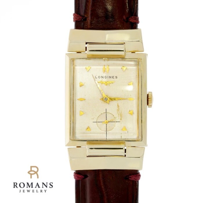 Longines Vintage Wrist Watch 14K Yellow Gold One Year Warranty Must See Beauty