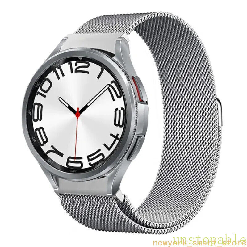 Quick Fit Milanese Metal Band Strap For Samsung Galaxy Watch 4 5 6 40/44/43/47mm