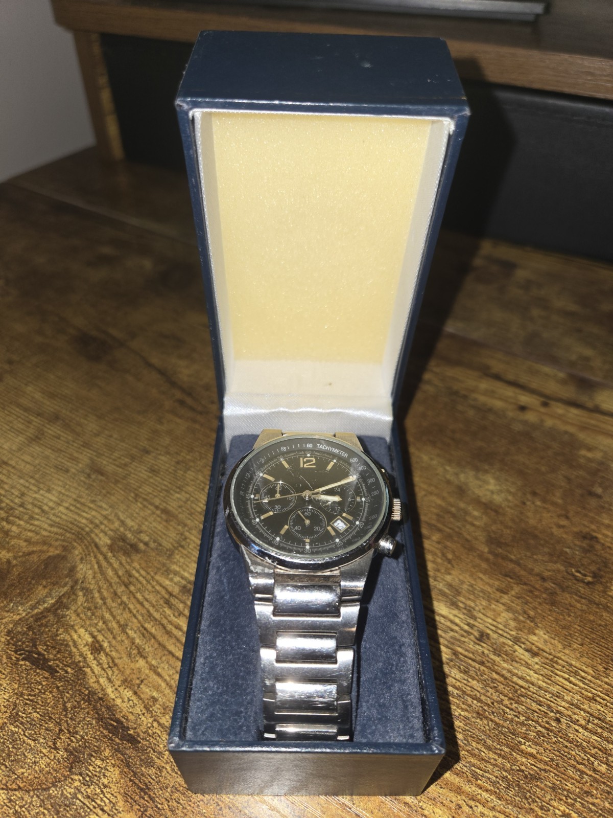 THE BRADFORD EXCHANGE CHRONOGRAPH WATCH ” MY SON, MY PRIDE AND JOY” BRAND NEW